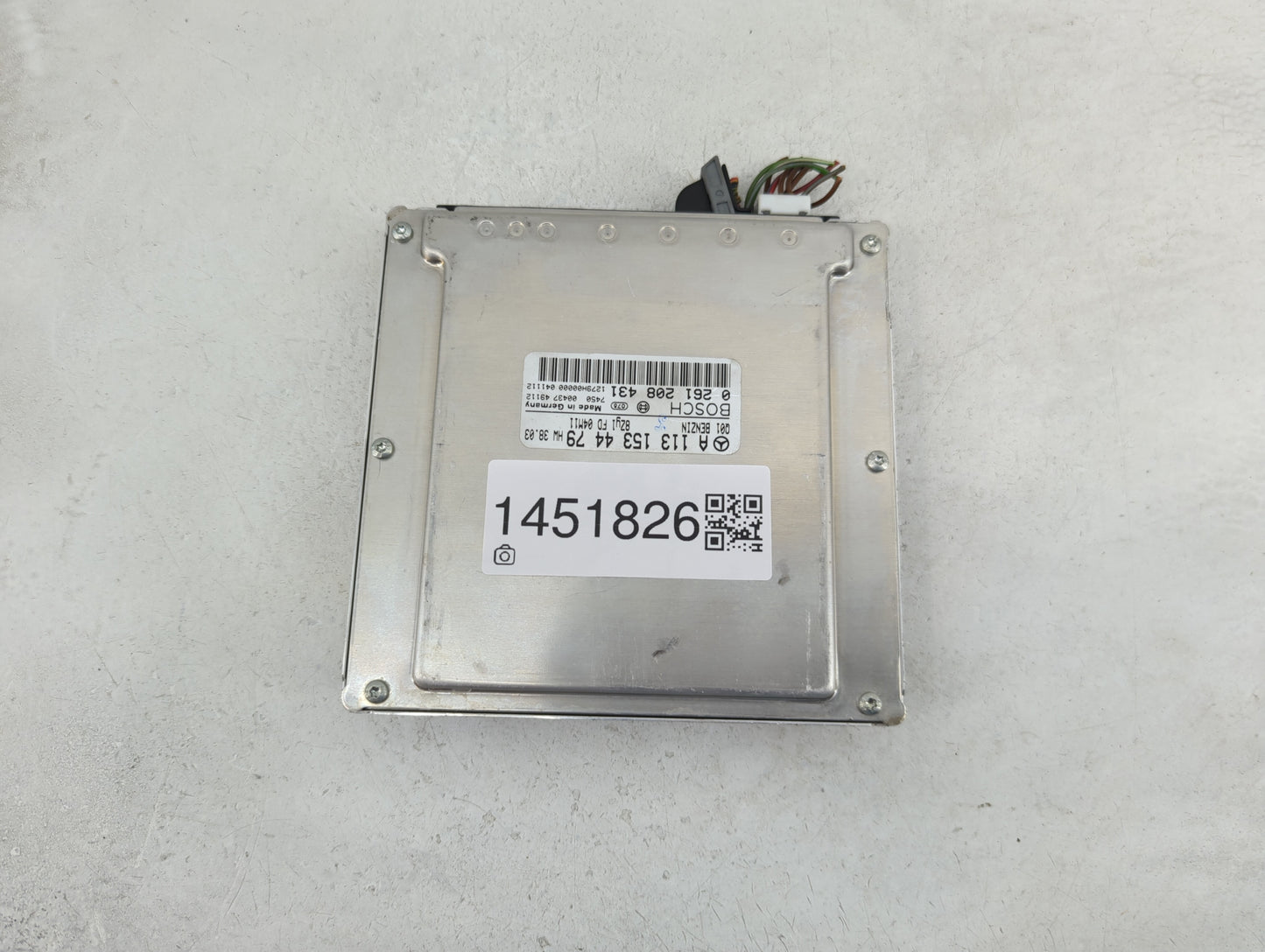2005 Mercedes-Benz E-Class PCM Engine Control Computer ECU ECM PCU OEM P/N:A1131534479 0261208431 Fits Fits 2003 2004 OEM Us