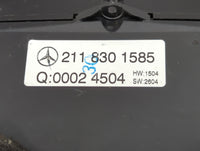 2005 Mercedes-Benz E-Class Climate Control Module Temperature AC/Heater Replacement P/N:2118301585 H24 140 027 010 Fits OEM 