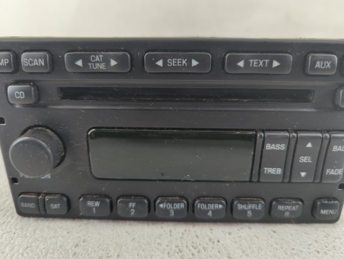 2005 Mercedes-Benz E350 Radio AM FM Cd Player Receiver Replacement P/N:5C2T-18C869-AC Fits Fits 2001 2002 2003 2004 OEM Used