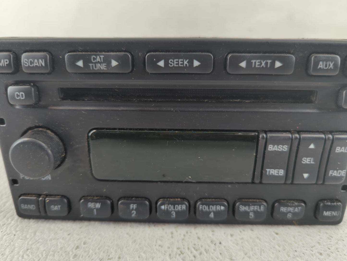 2005 Mercedes-Benz E350 Radio AM FM Cd Player Receiver Replacement P/N:5C2T-18C869-AC Fits Fits 2001 2002 2003 2004 OEM Used