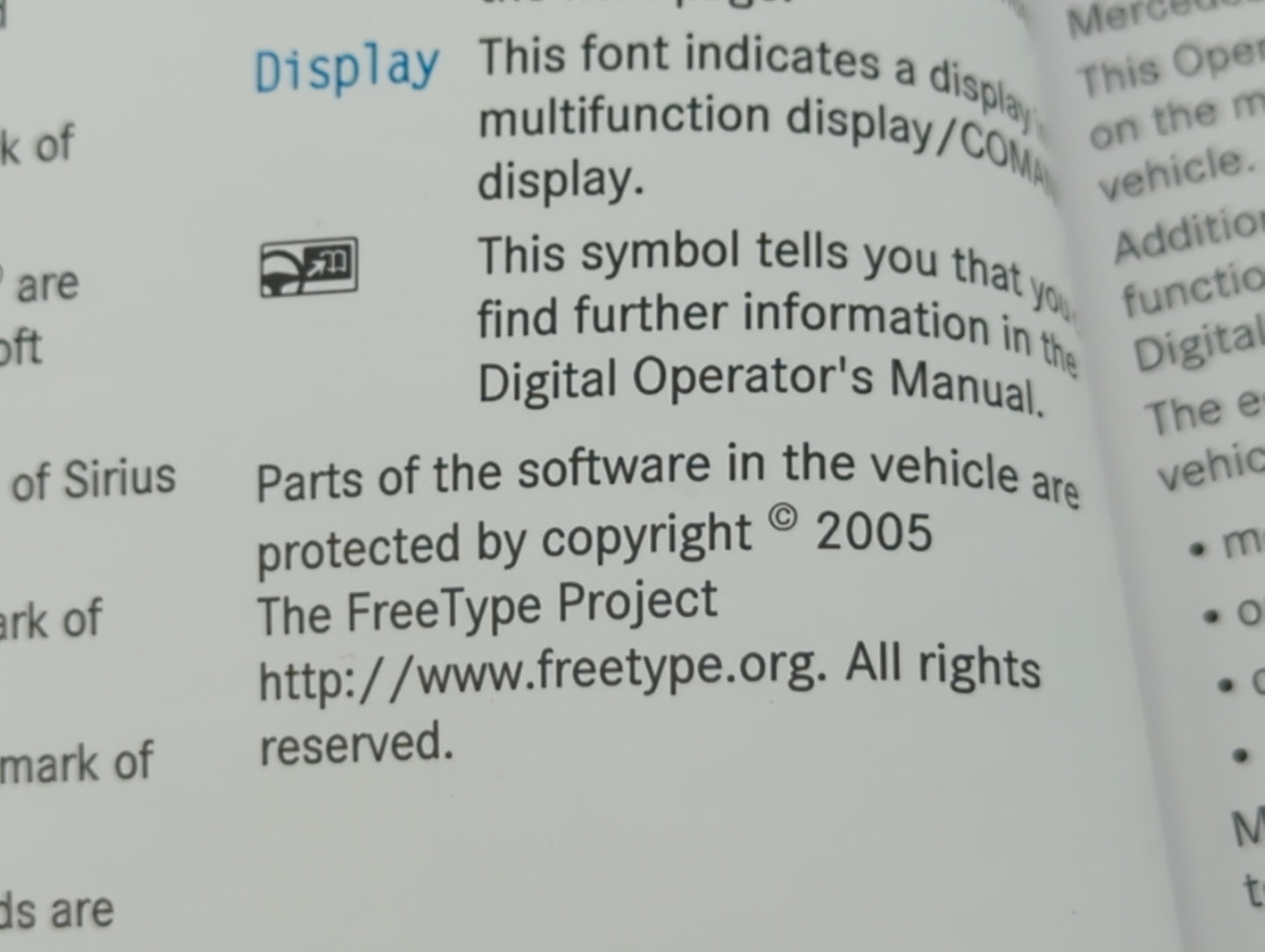 2005 Mercedes-Benz Gl320 Owners Manual Book Guide P/N:166 584 25 71 OEM Used Auto Parts - Oemusedautoparts1.com