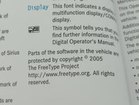 2005 Mercedes-Benz Gl320 Owners Manual Book Guide P/N:166 584 25 71 OEM Used Auto Parts - Oemusedautoparts1.com