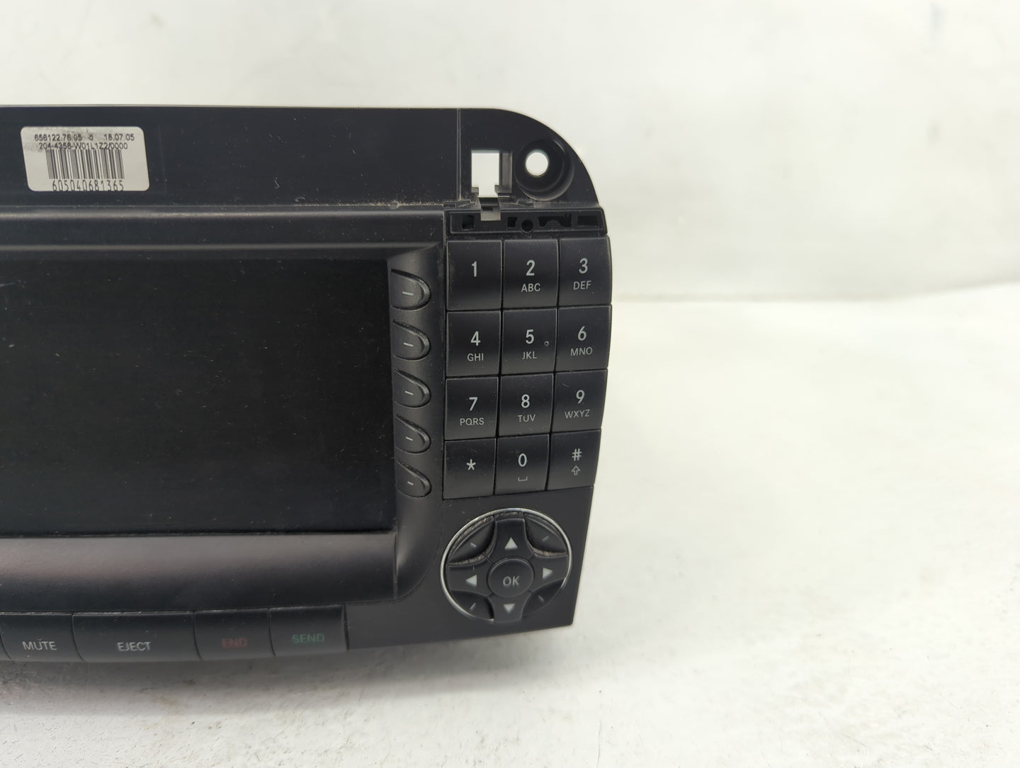 2005 Mercedes-Benz S450 Radio AM FM Cd Player Receiver Replacement P/N:90120-457 Fits OEM Used Auto Parts - Oemusedautoparts
