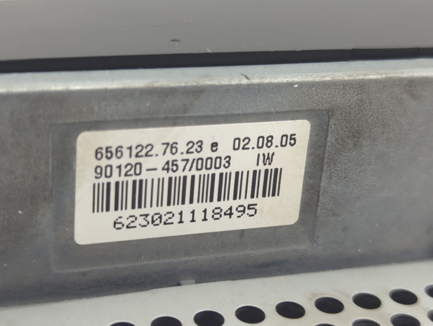 2005 Mercedes-Benz S450 Radio AM FM Cd Player Receiver Replacement P/N:90120-457 Fits OEM Used Auto Parts - Oemusedautoparts