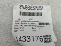 2005-2008 Mercedes-Benz Slk Master Power Window Switch Replacement Driver Side Left P/N:3317 Fits Fits 2005 2006 2007 2008 O
