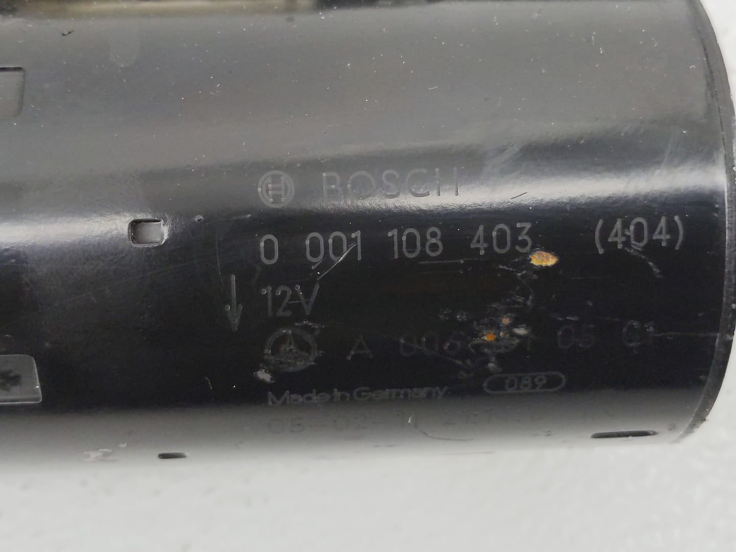 2005-2009 Mercedes-Benz Slk350 Car Starter Motor Solenoid OEM P/N:0 001 108 403 Fits Fits 2005 2006 2007 2008 2009 OEM Used 