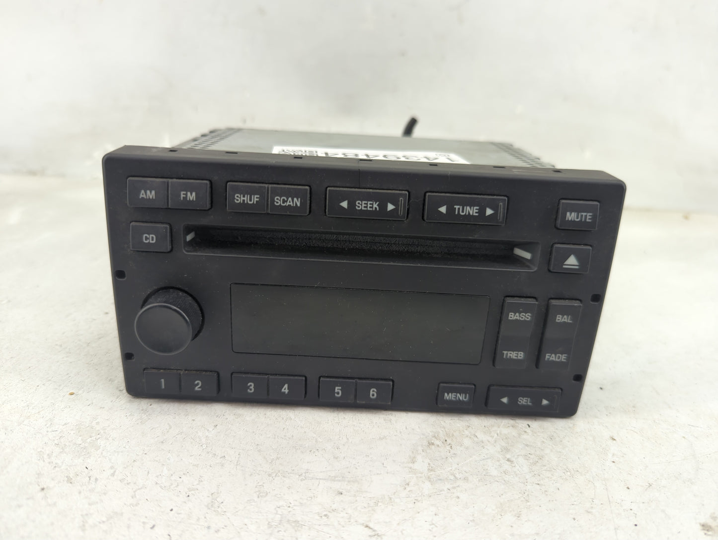 1998-2005 Mercury Grand Marquis Radio AM FM Cd Player Receiver Replacement P/N:5W7T-18C815-AG Fits OEM Used Auto Parts - Oem