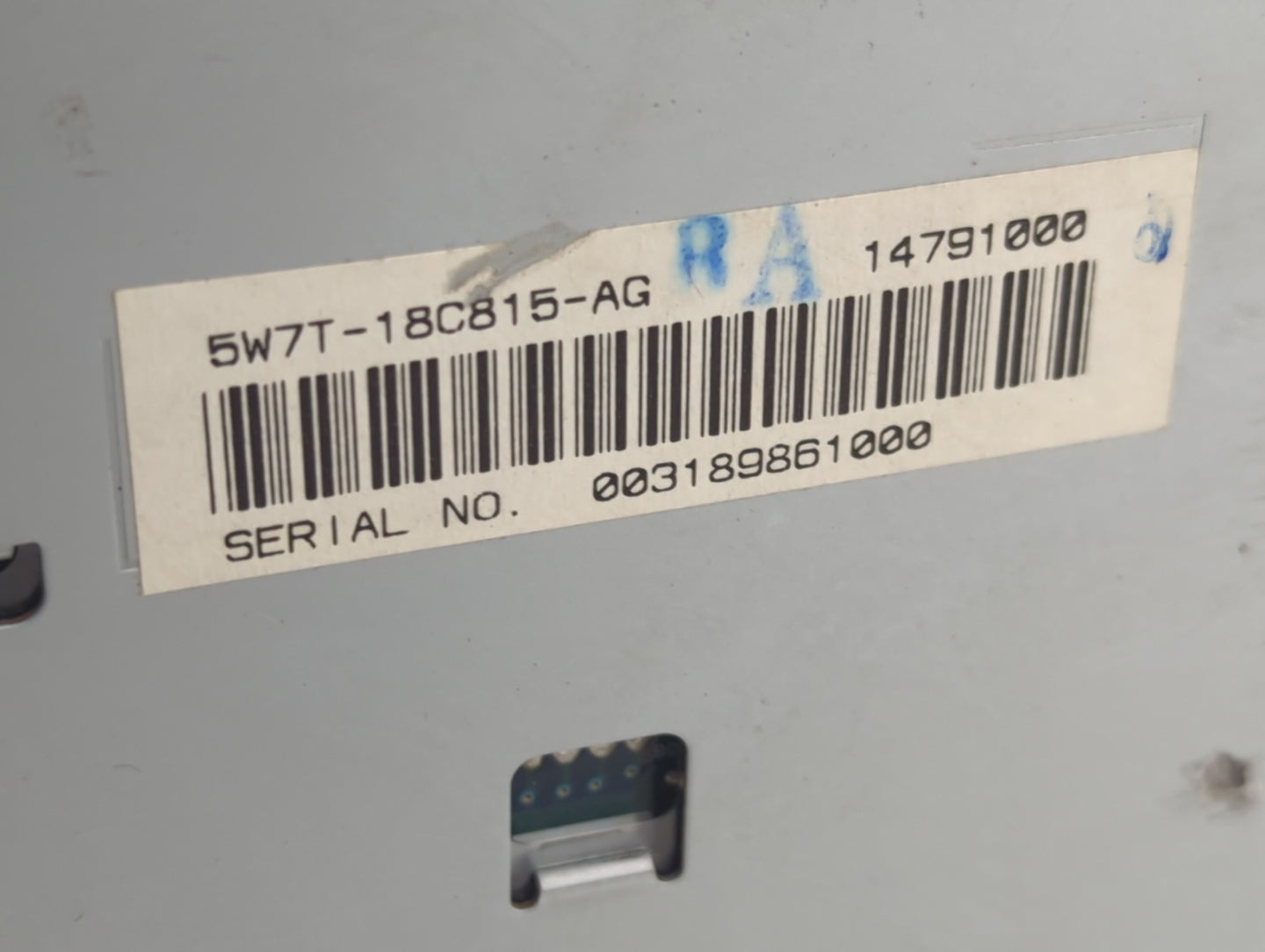 1998-2005 Mercury Grand Marquis Radio AM FM Cd Player Receiver Replacement P/N:5W7T-18C815-AG Fits OEM Used Auto Parts - Oem