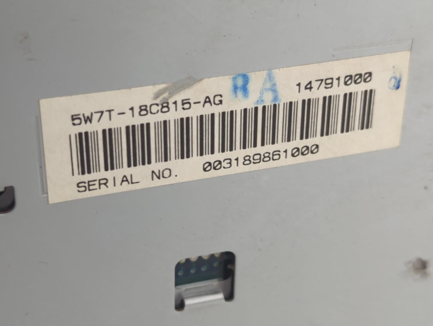 1998-2005 Mercury Grand Marquis Radio AM FM Cd Player Receiver Replacement P/N:5W7T-18C815-AG Fits OEM Used Auto Parts - Oem