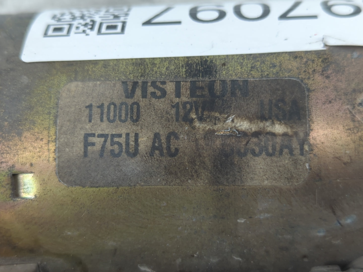 2005-2009 Mercury Grand Marquis Car Starter Motor Solenoid OEM P/N:11000 F75U AC Fits Fits 2005 2006 2007 2008 2009 OEM Used
