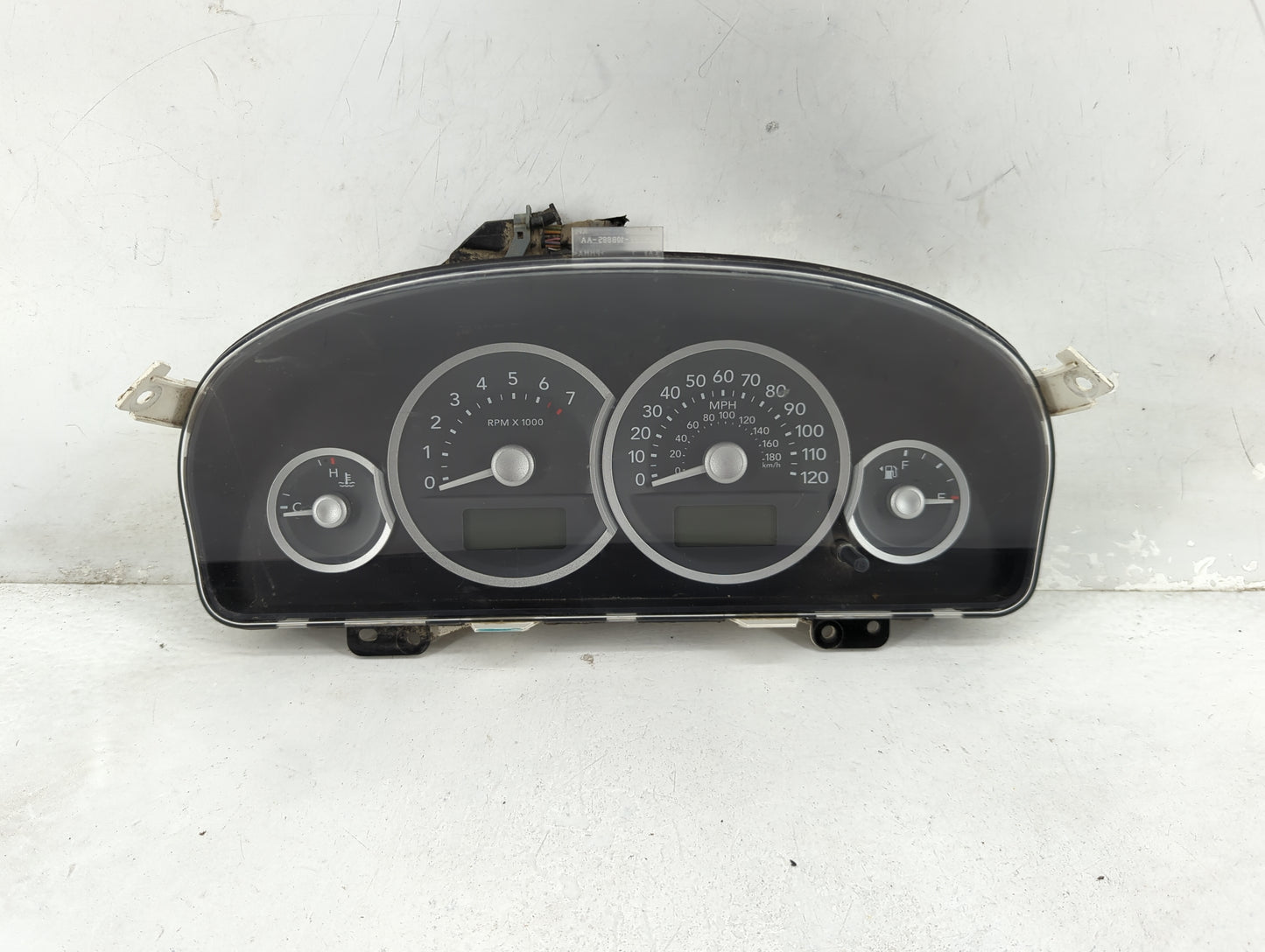 2005 Mercury Mariner Instrument Cluster Speedometer Gauges P/N:5E6T-10849-BH JBBH01154G, 5L8F-10A855-AB Fits OEM Used Auto P