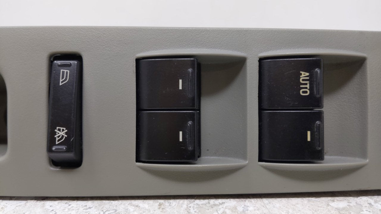 2005 Mercury Mercury Master Power Window Switch Replacement Driver Side Left Fits OEM Used Auto Parts - Oemusedautoparts1.co