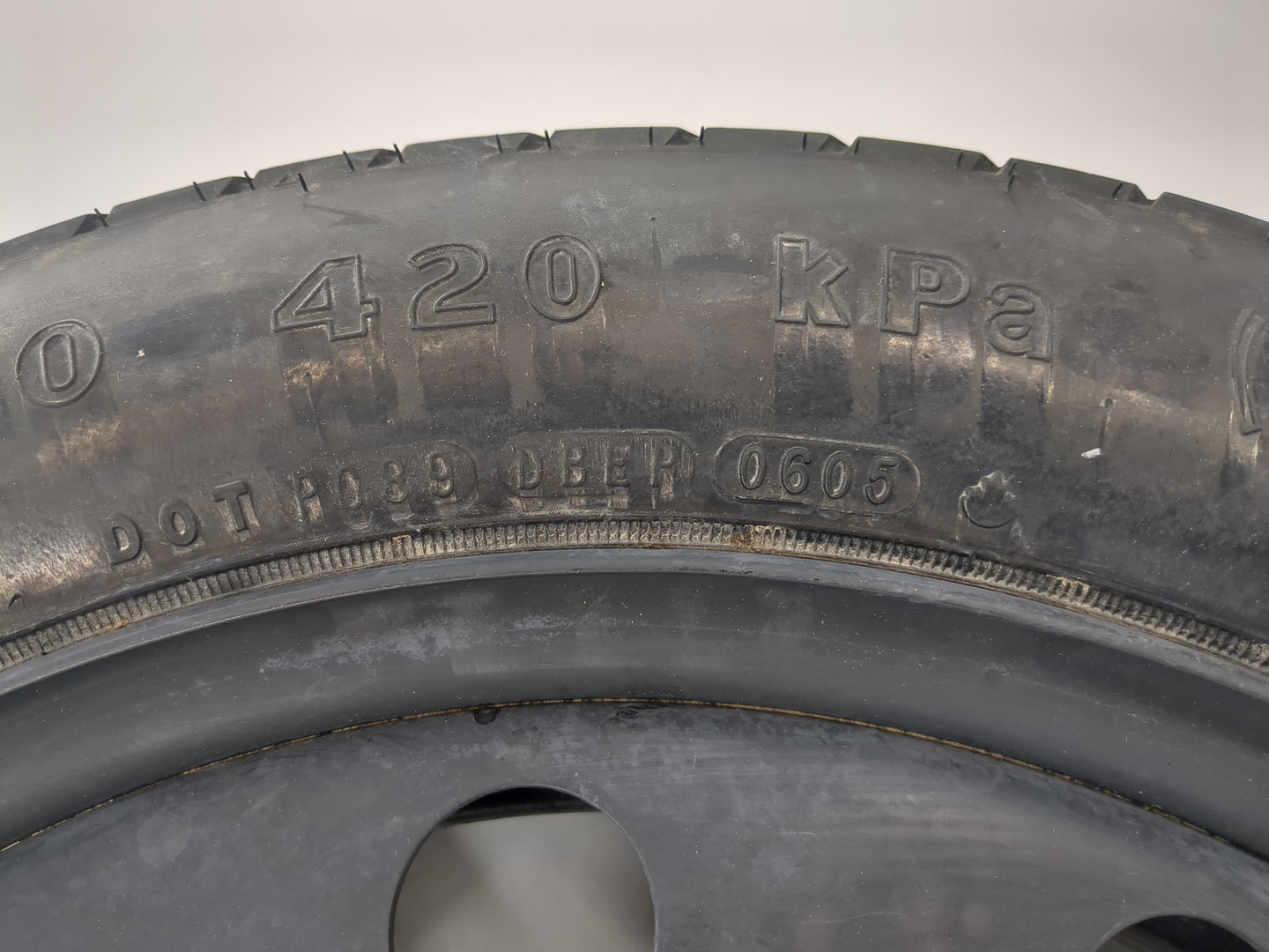 2005-2007 Mercury Montego Spare Donut Tire Wheel Rim Oem - Oemusedautoparts1.com