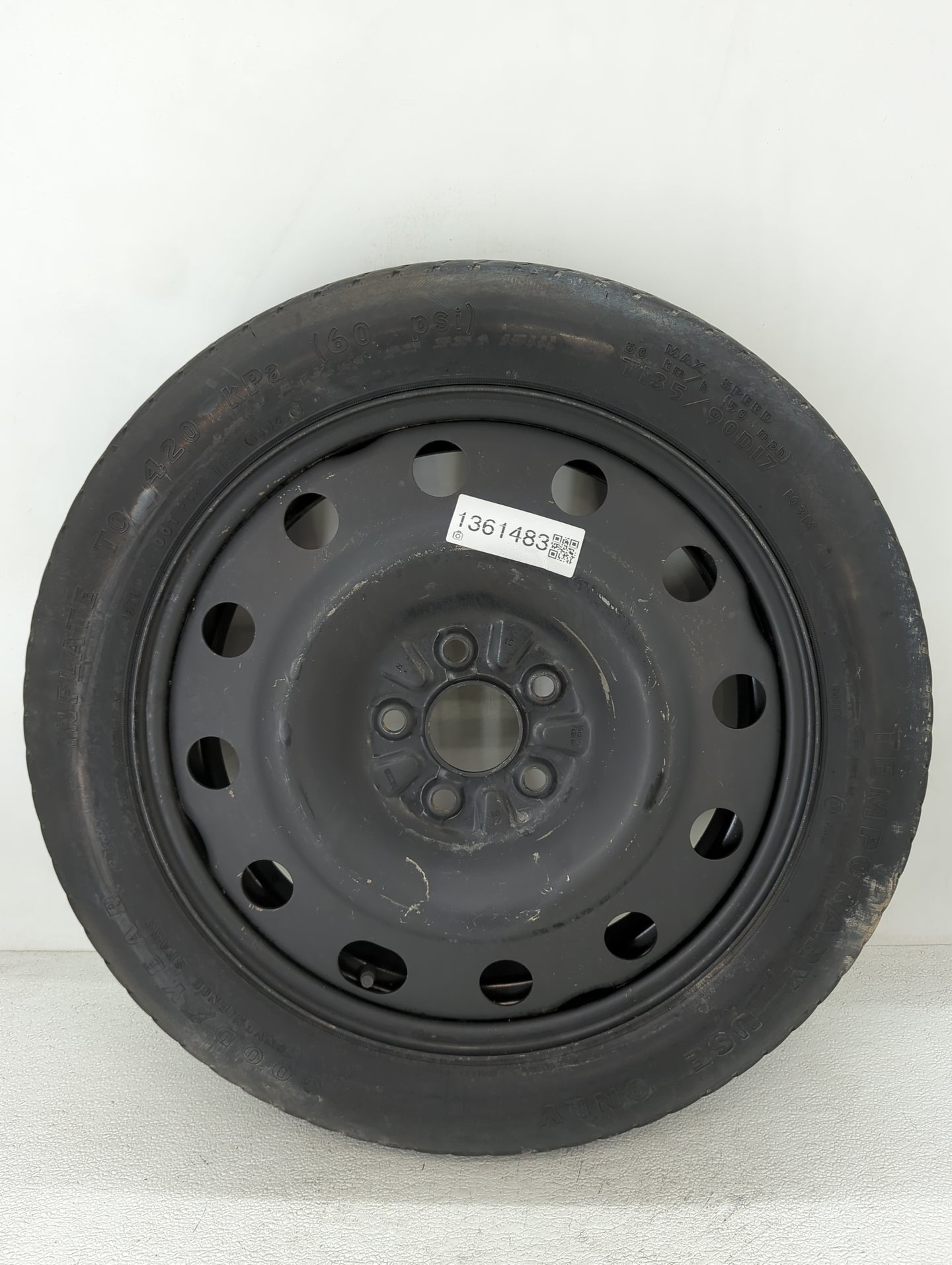 2005-2007 Mercury Montego Spare Donut Tire Wheel Rim Oem - Oemusedautoparts1.com
