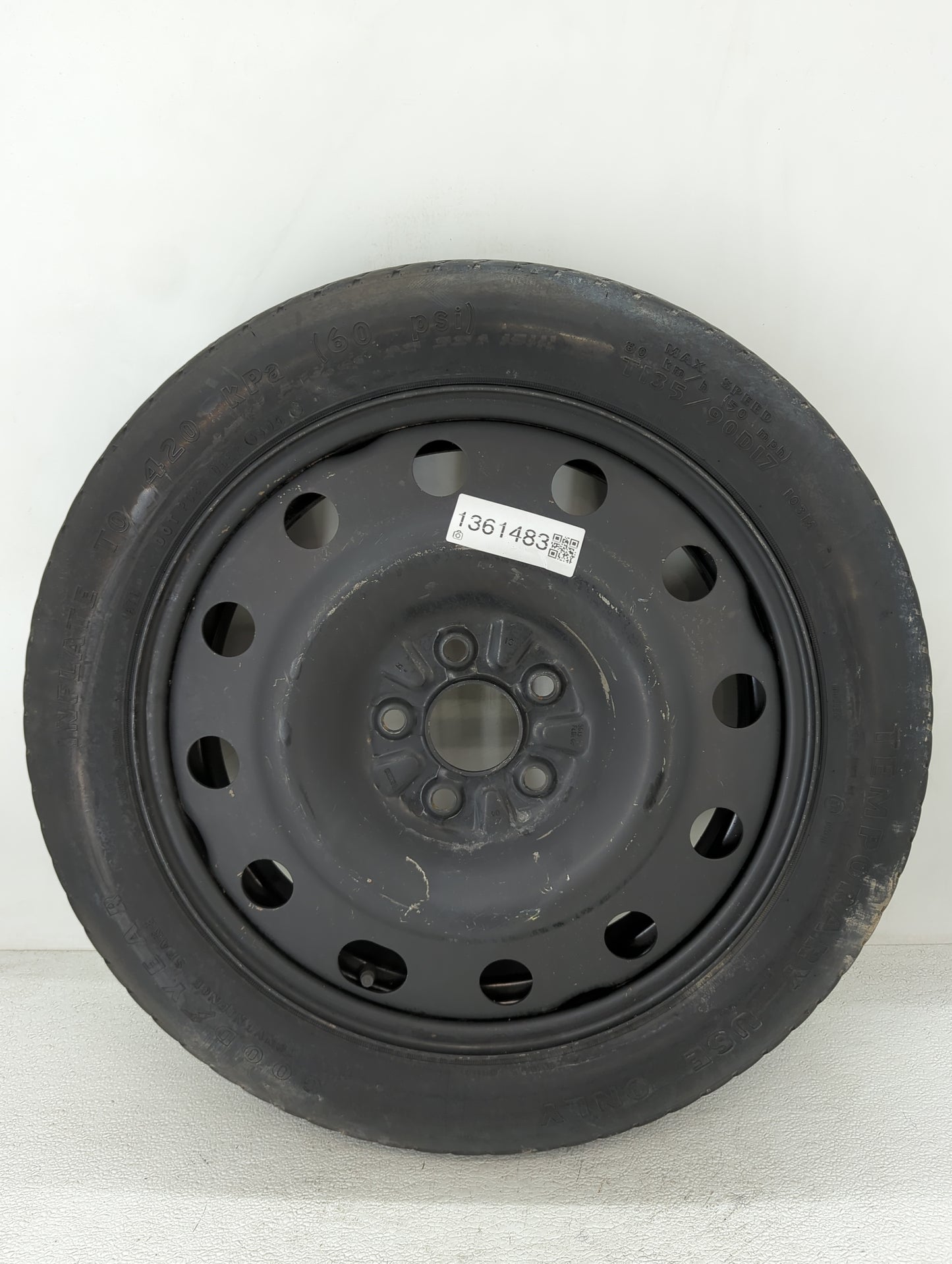 2005-2007 Mercury Montego Spare Donut Tire Wheel Rim Oem - Oemusedautoparts1.com