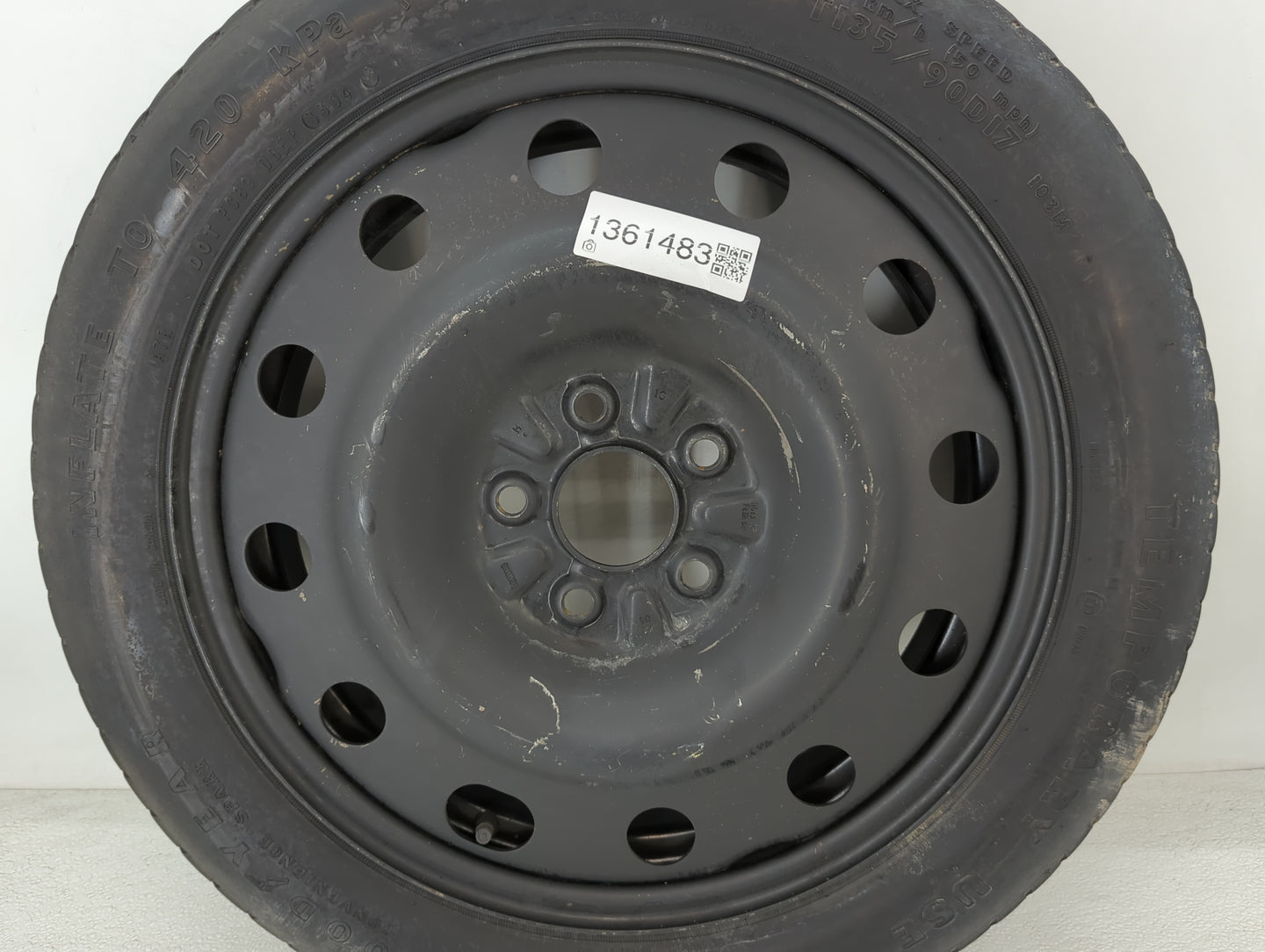 2005-2007 Mercury Montego Spare Donut Tire Wheel Rim Oem - Oemusedautoparts1.com