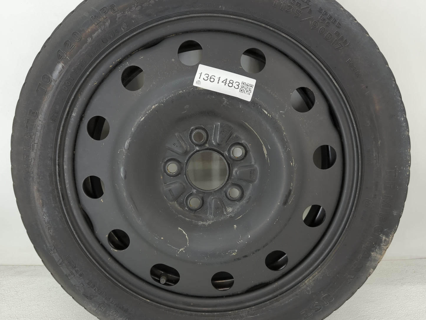 2005-2007 Mercury Montego Spare Donut Tire Wheel Rim Oem - Oemusedautoparts1.com