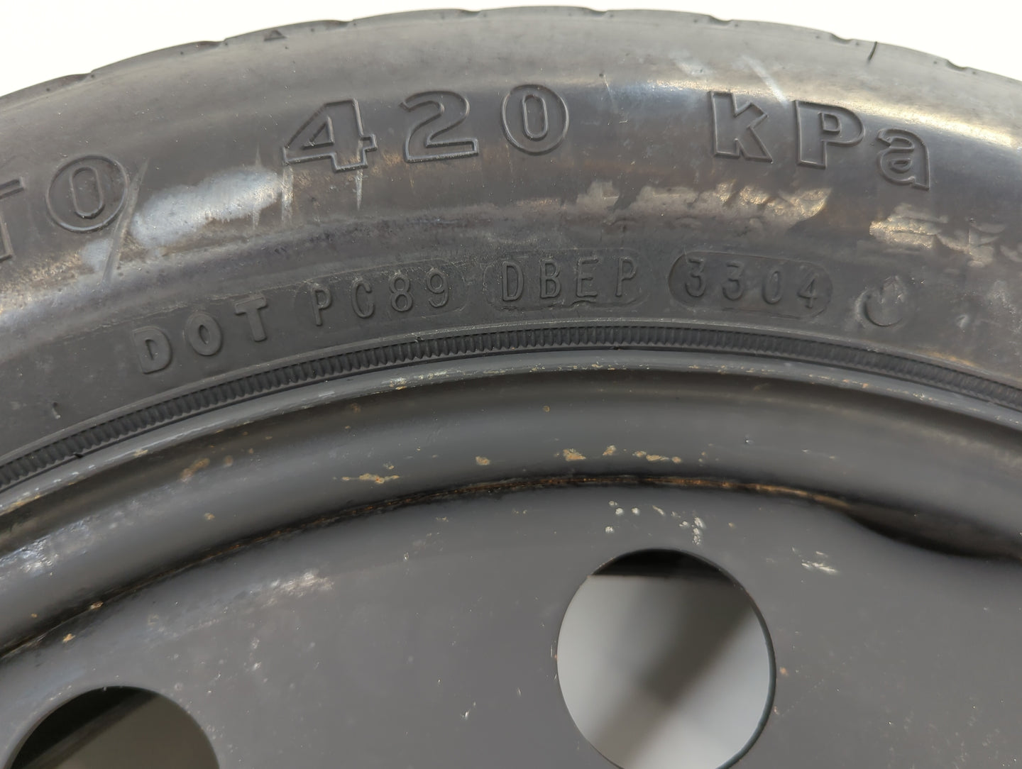 2005-2007 Mercury Montego Spare Donut Tire Wheel Rim Oem - Oemusedautoparts1.com
