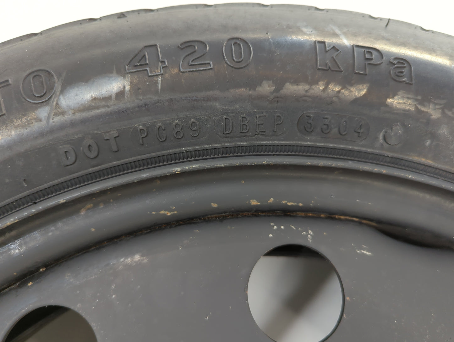 2005-2007 Mercury Montego Spare Donut Tire Wheel Rim Oem - Oemusedautoparts1.com