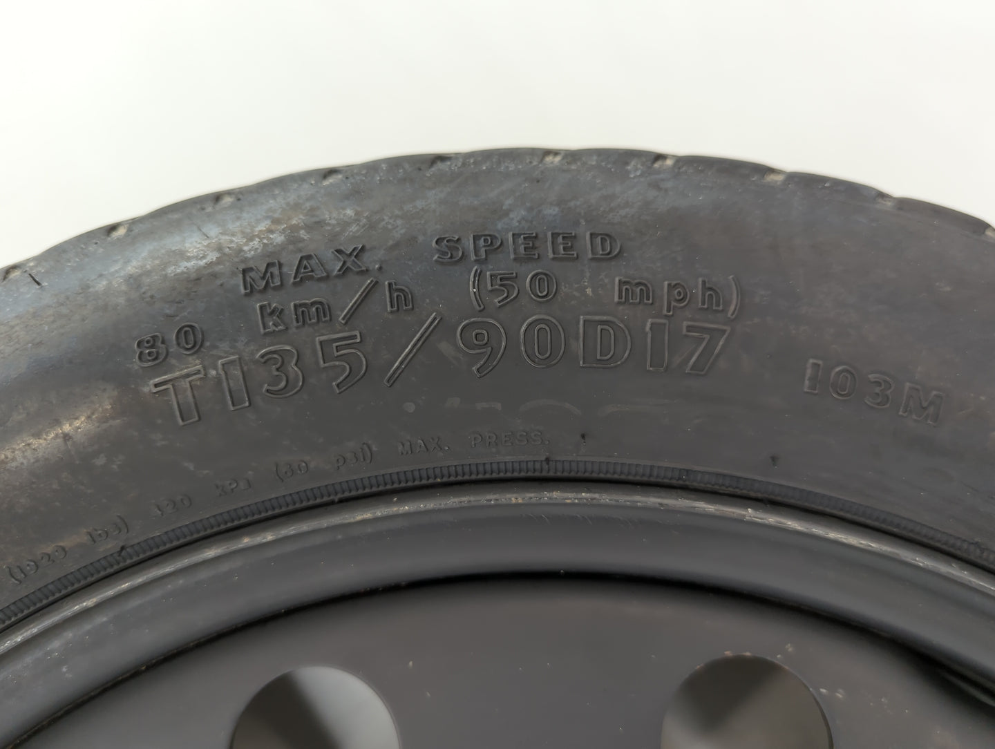2005-2007 Mercury Montego Spare Donut Tire Wheel Rim Oem - Oemusedautoparts1.com