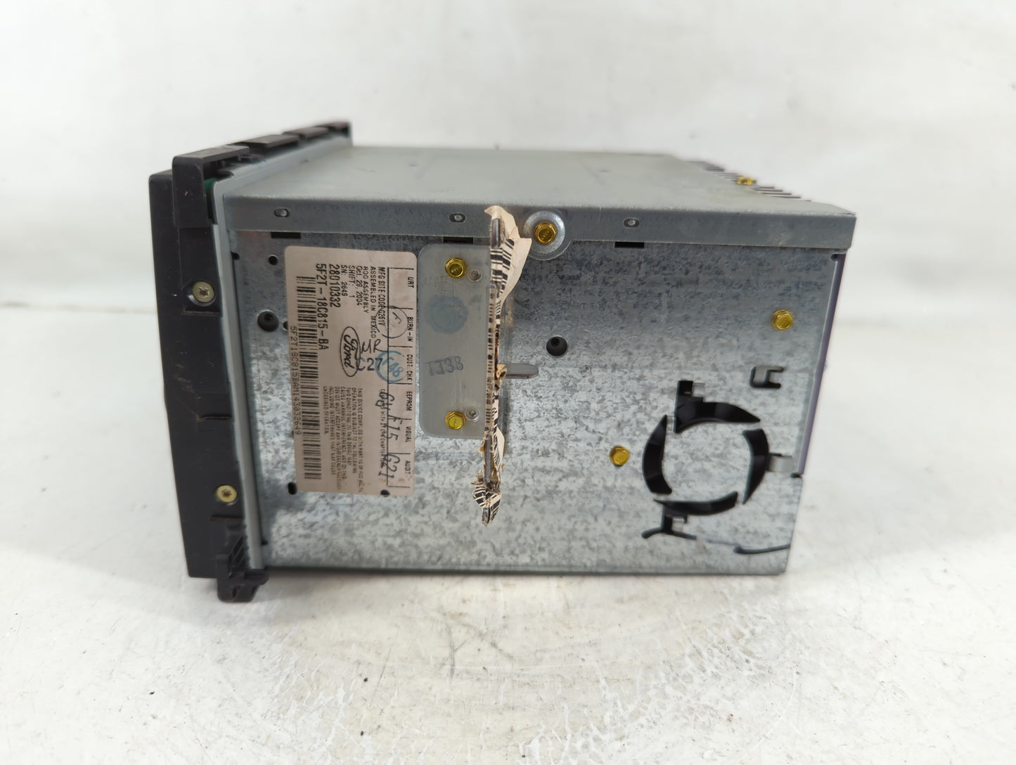 2004-2005 Mercury Monterey Radio AM FM Cd Player Receiver Replacement P/N:5F2T-18C815 BA Fits Fits 2004 2005 OEM Used Auto P