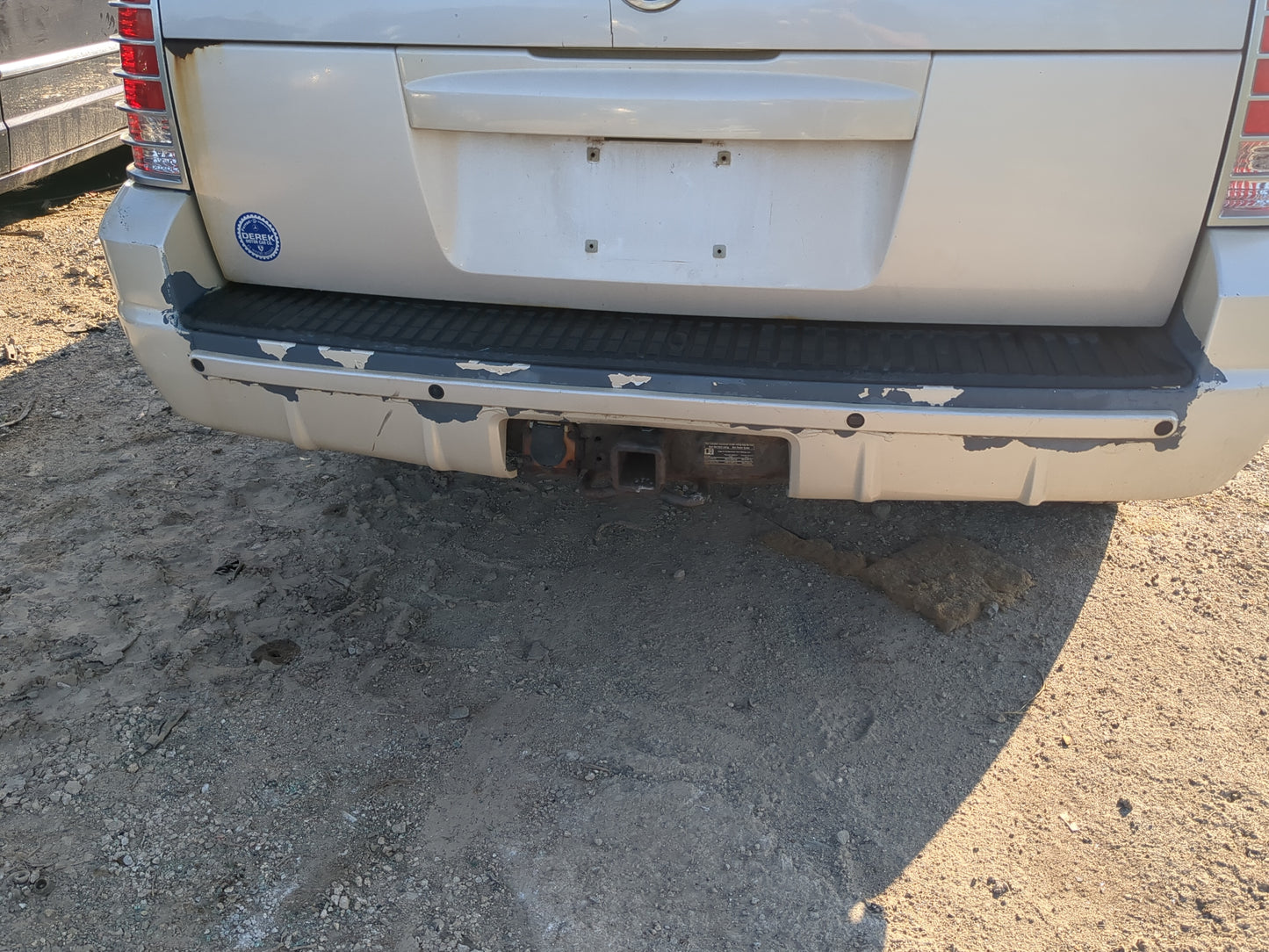 2002-2005 Mercury Mountaineer Rear Bumper Assembly Oem 1177002 - Oemusedautoparts1.com