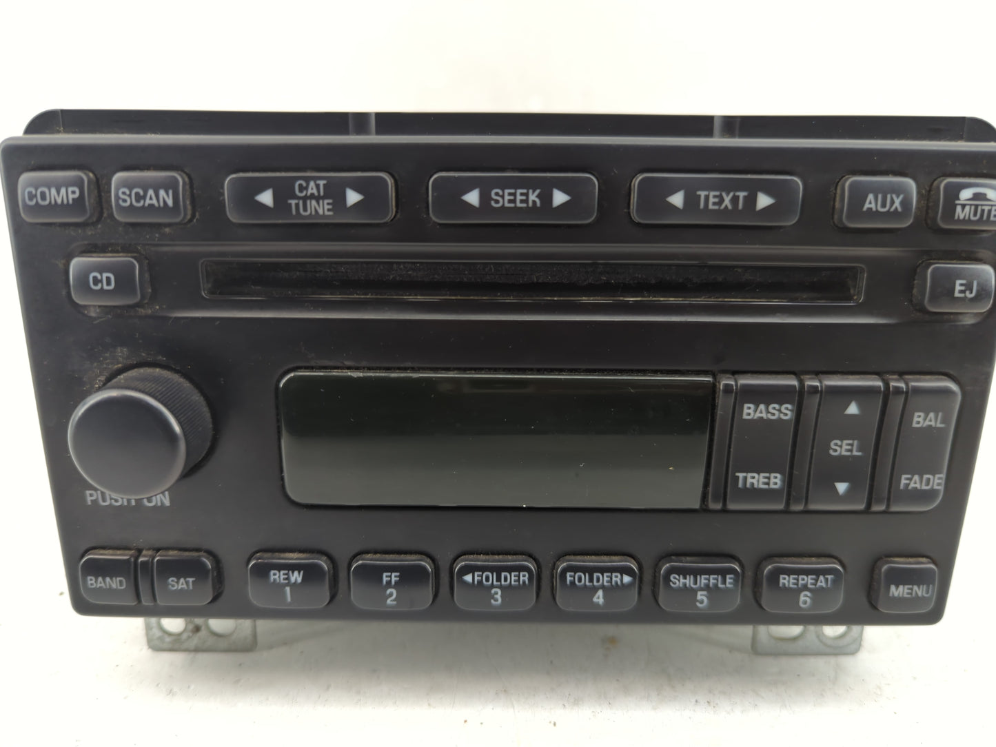 2005 Mercury Mountaineer Radio AM FM Cd Player Receiver Replacement P/N:5L2T-18C869-AC Fits OEM Used Auto Parts - Oemusedaut