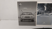 2005 Mercury Sable Owners Manual Book Guide OEM Used Auto Parts - Oemusedautoparts1.com