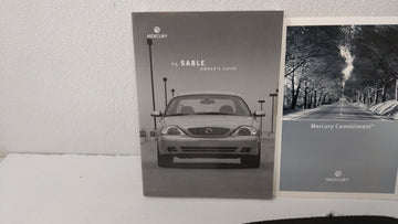 2005 Mercury Sable Owners Manual Book Guide OEM Used Auto Parts - Oemusedautoparts1.com