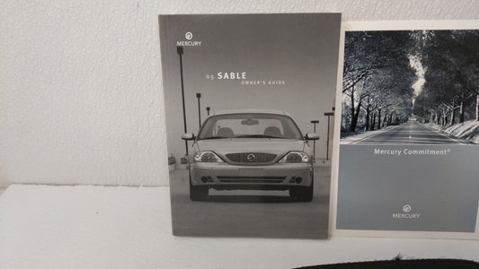 2005 Mercury Sable Owners Manual Book Guide OEM Used Auto Parts - Oemusedautoparts1.com