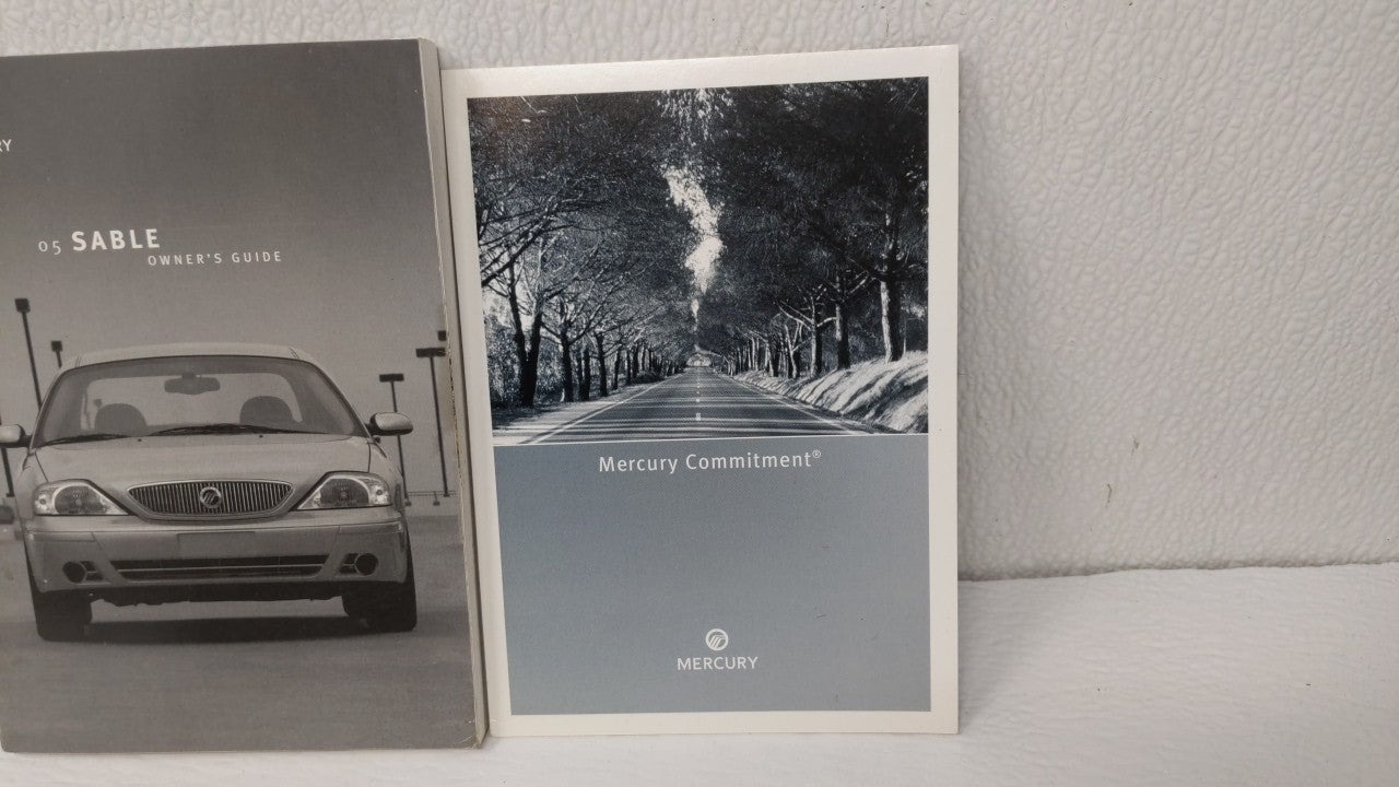 2005 Mercury Sable Owners Manual Book Guide OEM Used Auto Parts - Oemusedautoparts1.com