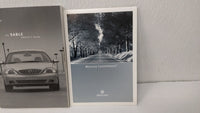 2005 Mercury Sable Owners Manual Book Guide OEM Used Auto Parts - Oemusedautoparts1.com