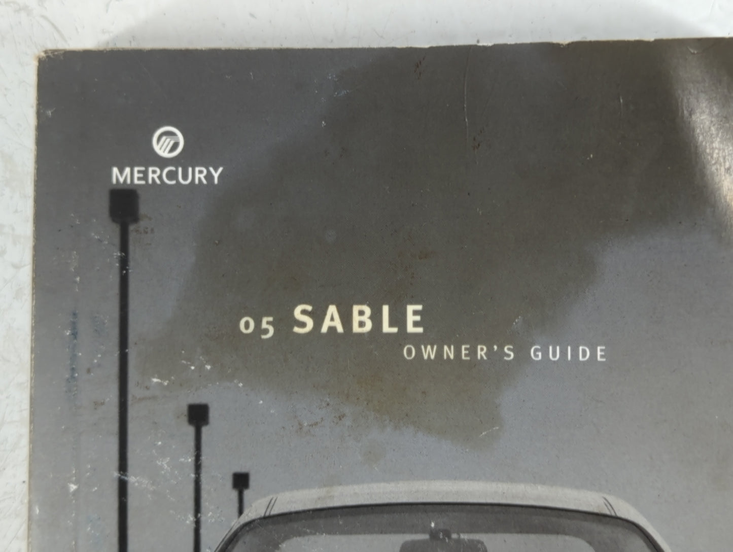 2005 Mercury Sable Owners Manual Book Guide P/N:PM5F4J-19A321-AA OEM Used Auto Parts - Oemusedautoparts1.com