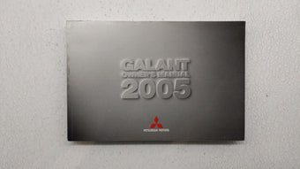 compare product 2005 Mitsubishi Galant Owners Manual Book Guide P/N:9290A438 OEM Used Auto Parts
