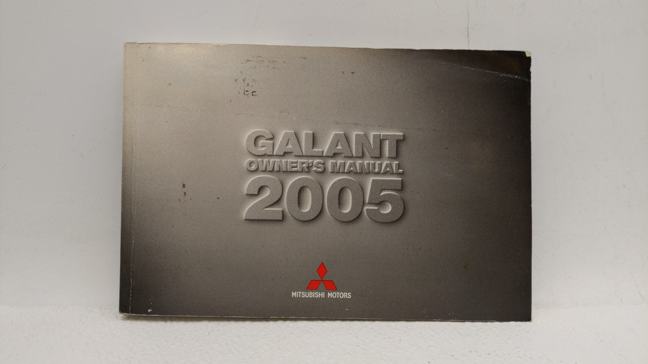 2005 Mitsubishi Galant Owners Manual Book Guide OEM Used Auto Parts - Oemusedautoparts1.com