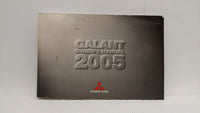 2005 Mitsubishi Galant Owners Manual Book Guide OEM Used Auto Parts - Oemusedautoparts1.com