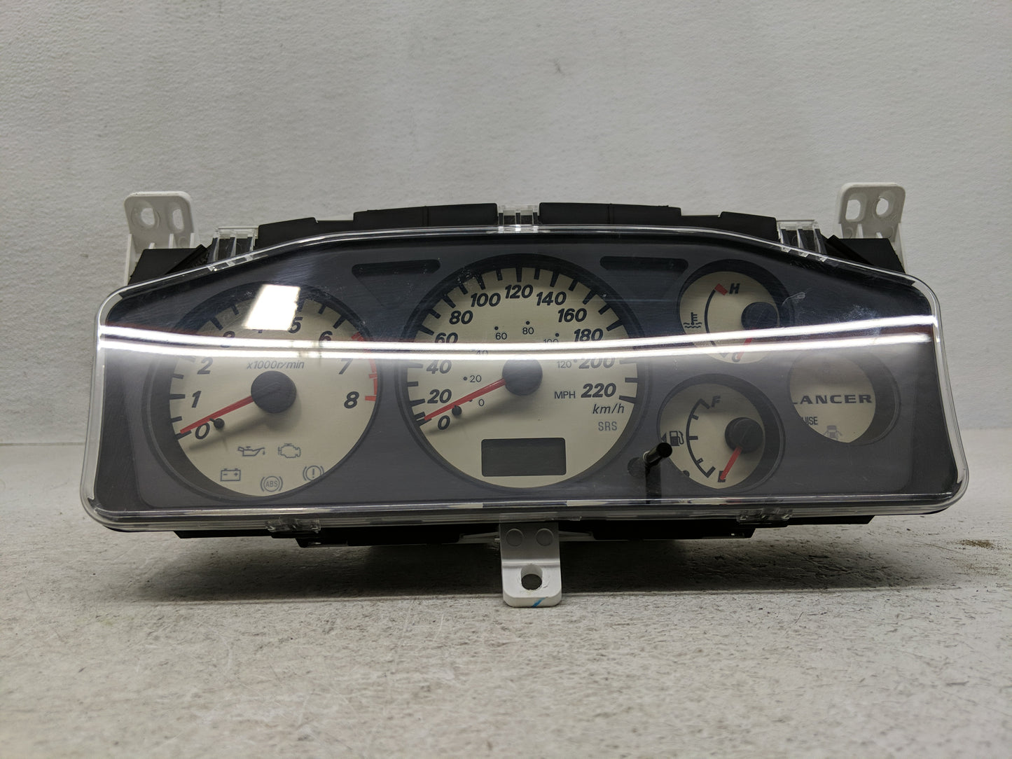 2005-2007 Mitsubishi Lancer Instrument Cluster Speedometer Gauges P/N:8100A036 Fits Fits 2005 2006 2007 OEM Used Auto Parts 