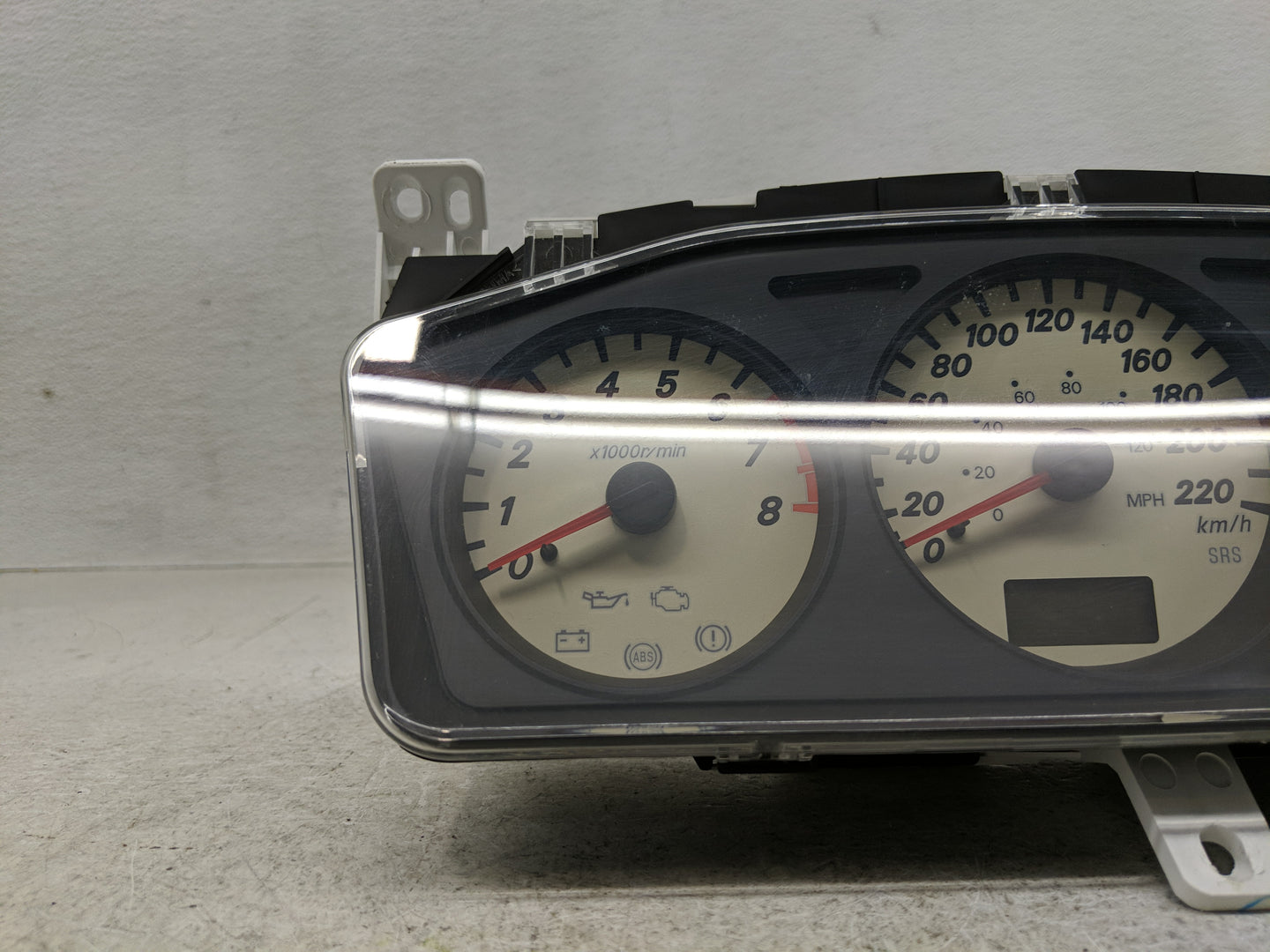 2005-2007 Mitsubishi Lancer Instrument Cluster Speedometer Gauges P/N:8100A036 Fits Fits 2005 2006 2007 OEM Used Auto Parts 