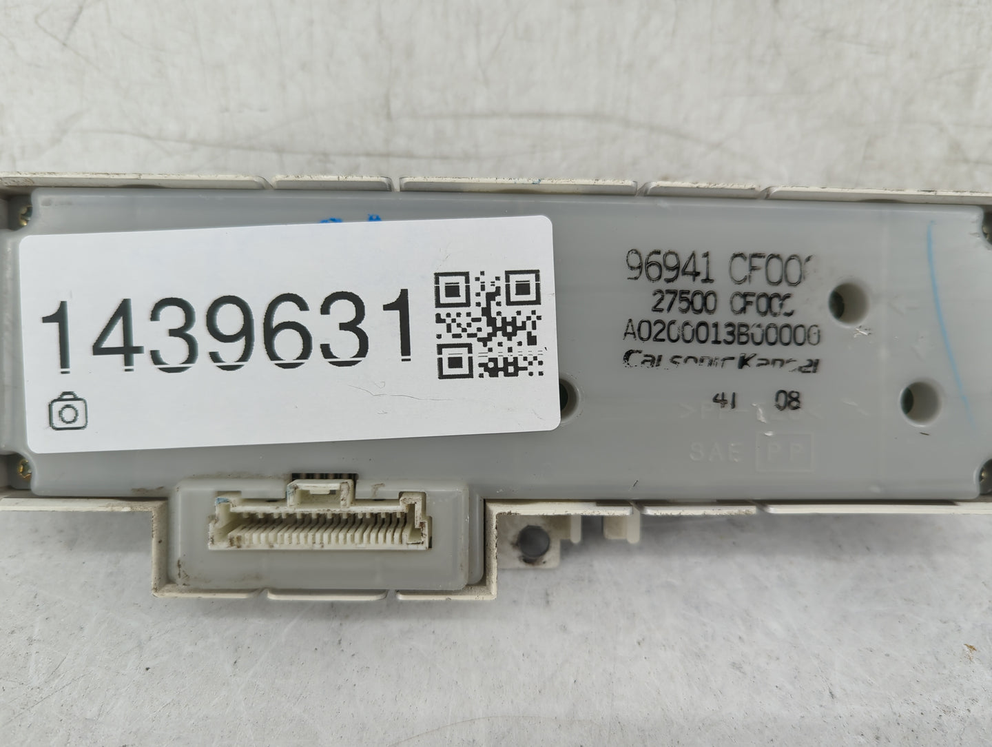 2005 Nissan 350z Climate Control Module Temperature AC/Heater Replacement P/N:96941 CF002 Fits OEM Used Auto Parts - Oemused