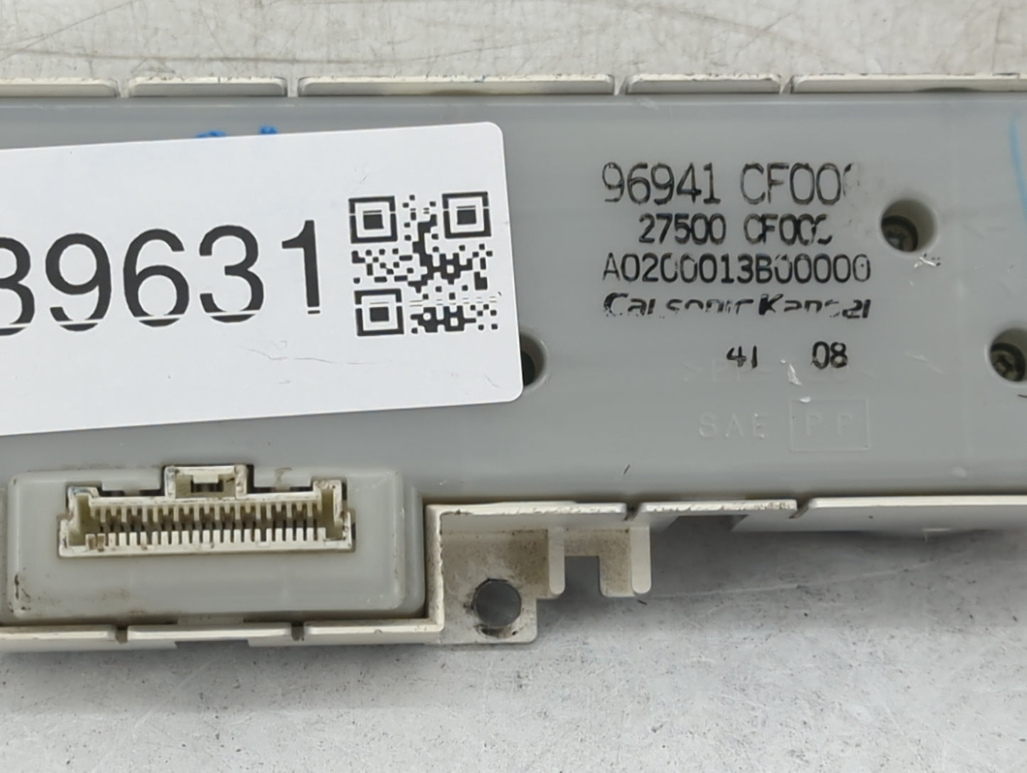 2005 Nissan 350z Climate Control Module Temperature AC/Heater Replacement P/N:96941 CF002 Fits OEM Used Auto Parts - Oemused
