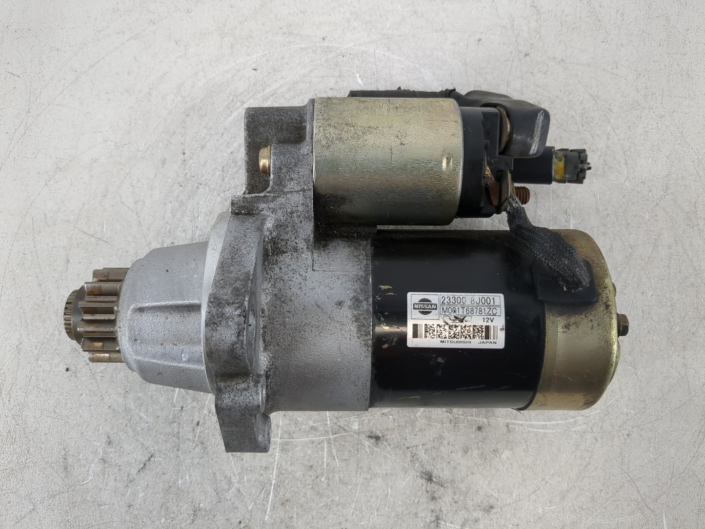 2002-2006 Nissan Altima Car Starter Motor Solenoid OEM P/N:23300 8J001 Fits Fits 2002 2003 2004 2005 2006 OEM Used Auto Part