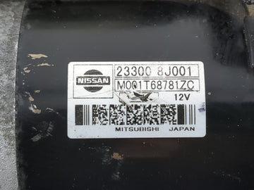 2002-2006 Nissan Altima Car Starter Motor Solenoid OEM P/N:23300 8J001 Fits Fits 2002 2003 2004 2005 2006 OEM Used Auto Parts