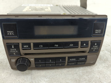 2005-2006 Nissan Altima Radio AM FM Cd Player Receiver Replacement P/N:28185 ZB002 CQ-JN2364X Fits Fits 2005 2006 OEM Used A