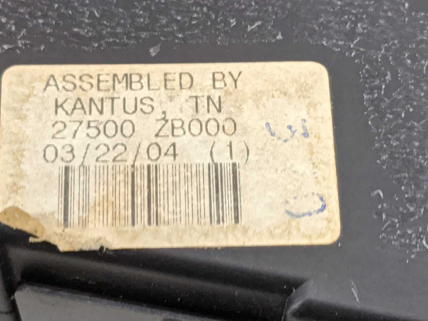 2005-2006 Nissan Altima Climate Control Module Temperature AC/Heater Replacement P/N:27500 ZB000 Fits Fits 2005 2006 OEM Use