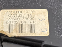 2005-2006 Nissan Altima Climate Control Module Temperature AC/Heater Replacement P/N:27500 ZB000 Fits Fits 2005 2006 OEM Use