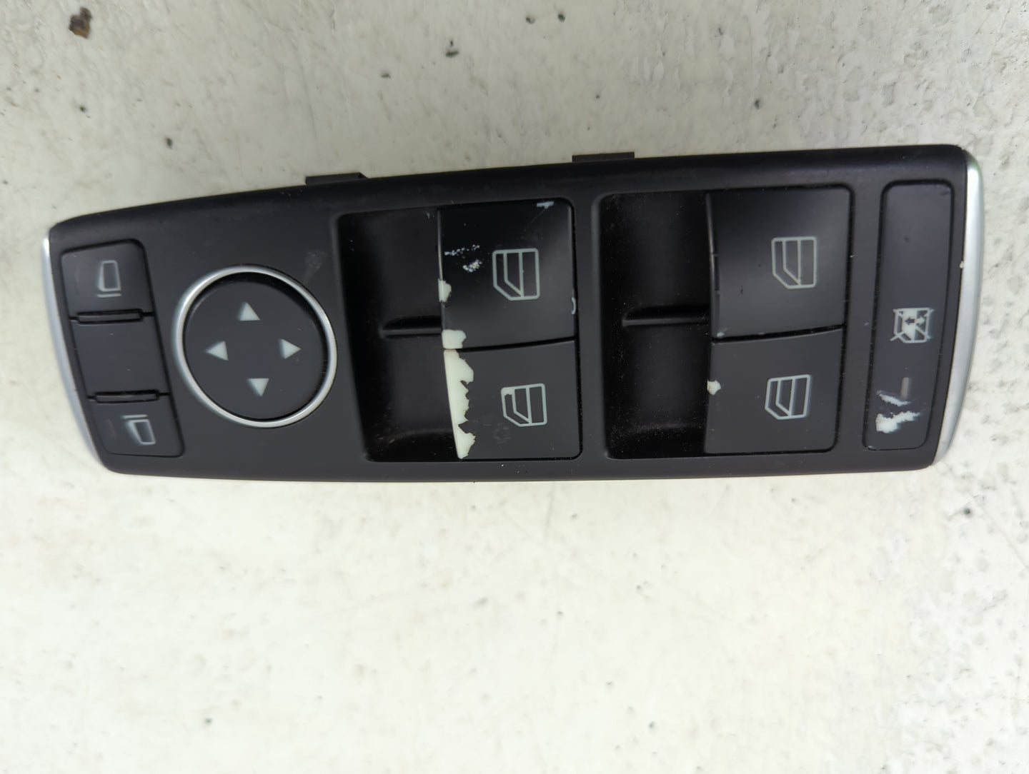 2005 Nissan Altima Master Power Window Switch Replacement Driver Side Left Fits OEM Used Auto Parts - Oemusedautoparts1.com