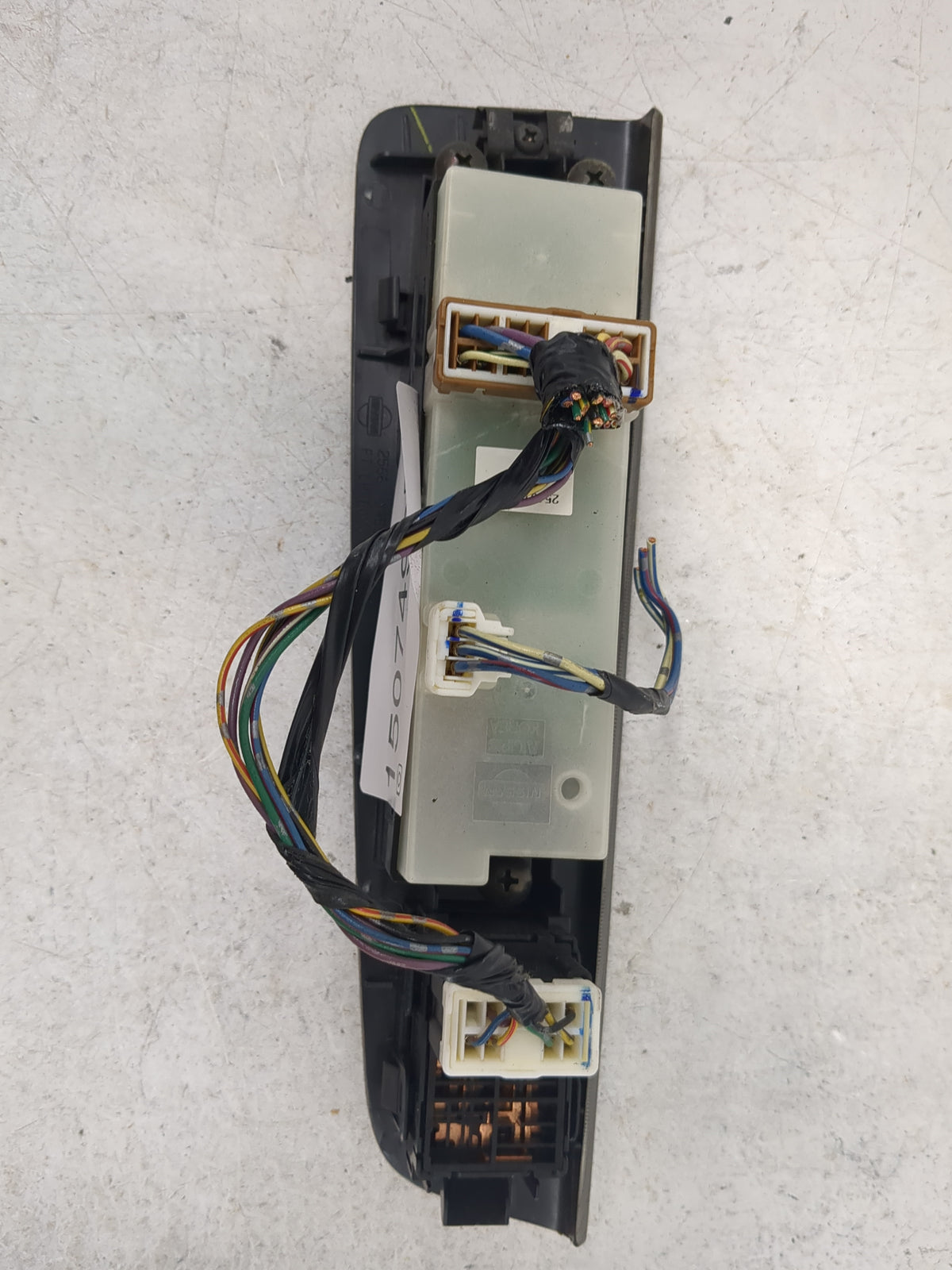 2005-2006 Nissan Altima Master Power Window Switch Replacement Driver Side Left P/N:25401 8J100 Fits Fits 2005 2006 OEM Used