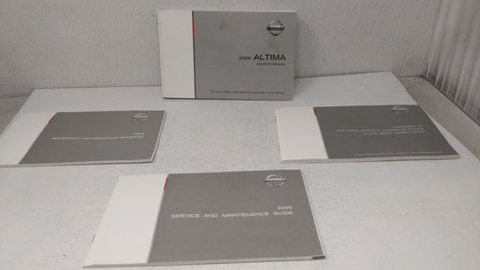 2005 Nissan Altima Owners Manual Book Guide OEM Used Auto Parts - Oemusedautoparts1.com