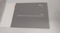 2005 Nissan Altima Owners Manual Book Guide OEM Used Auto Parts - Oemusedautoparts1.com