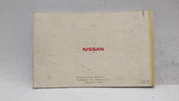 2005 Nissan Altima Owners Manual Book Guide OEM Used Auto Parts - Oemusedautoparts1.com